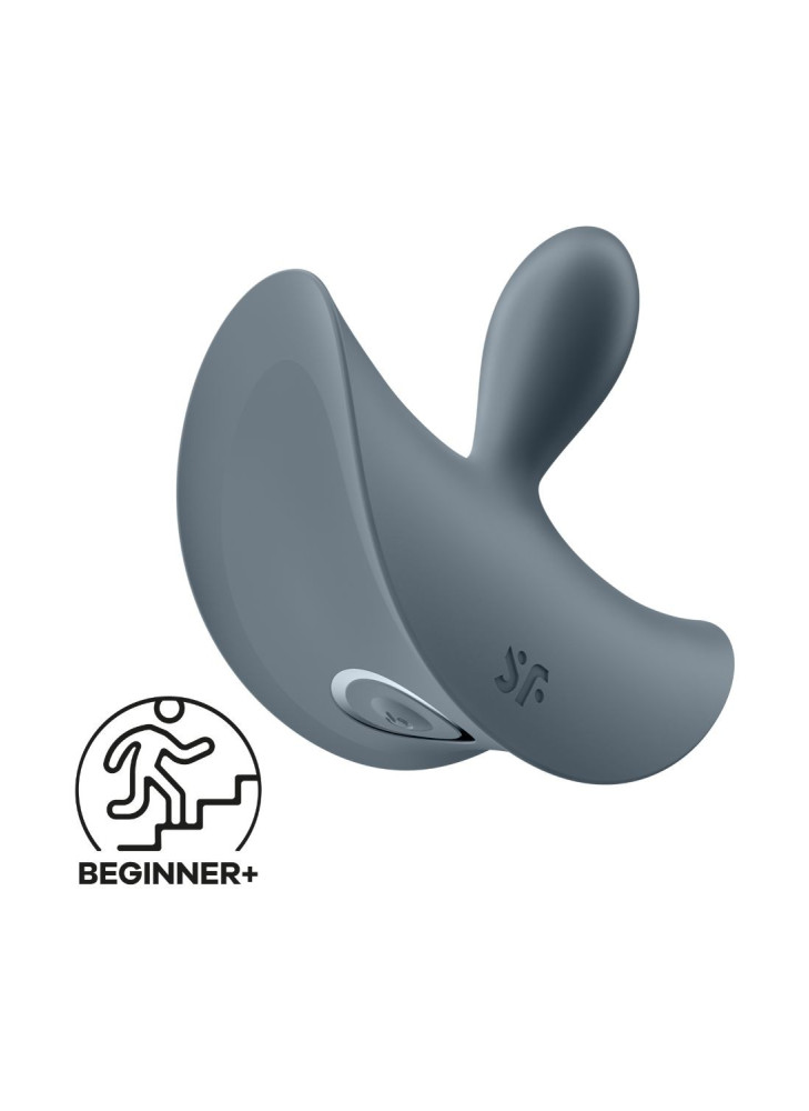 Vibromasseur anal unisexe gris Booty Absolute Beginners 2 Satisfyer - CC597864